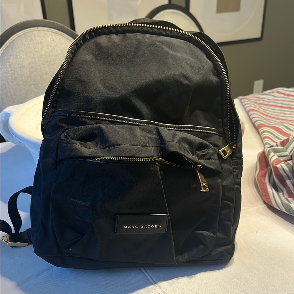 Marc Jacobs Black Backpack